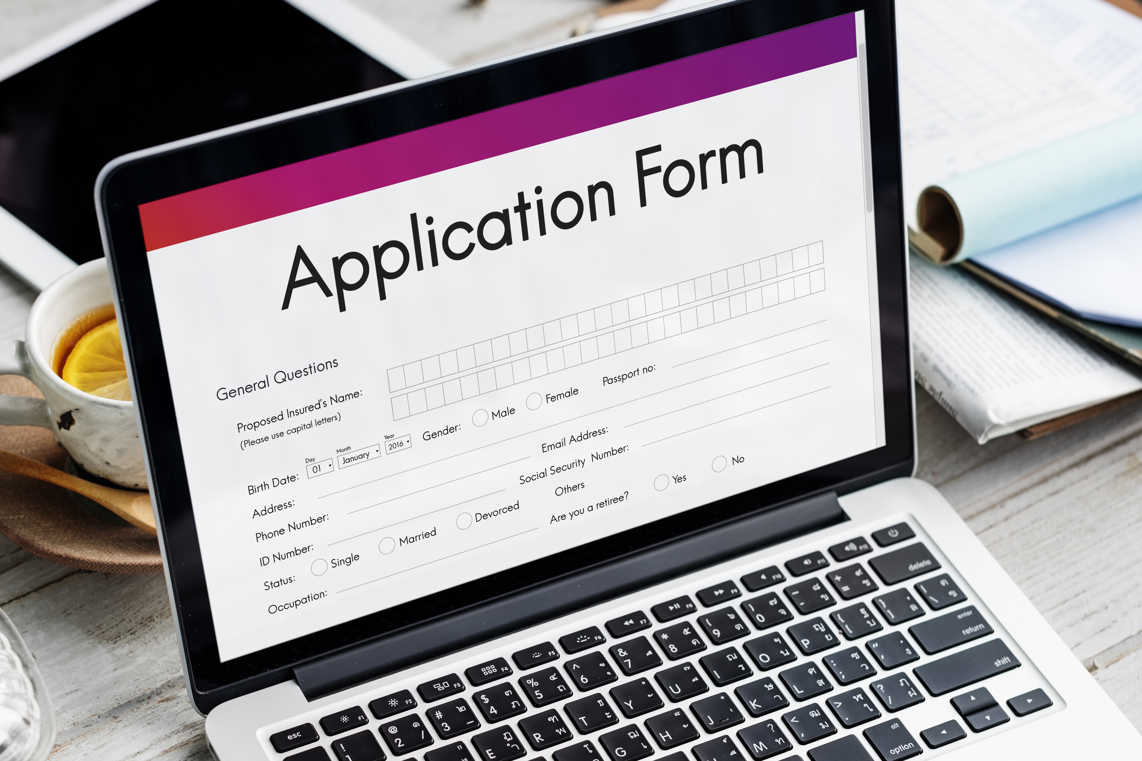 Online Application